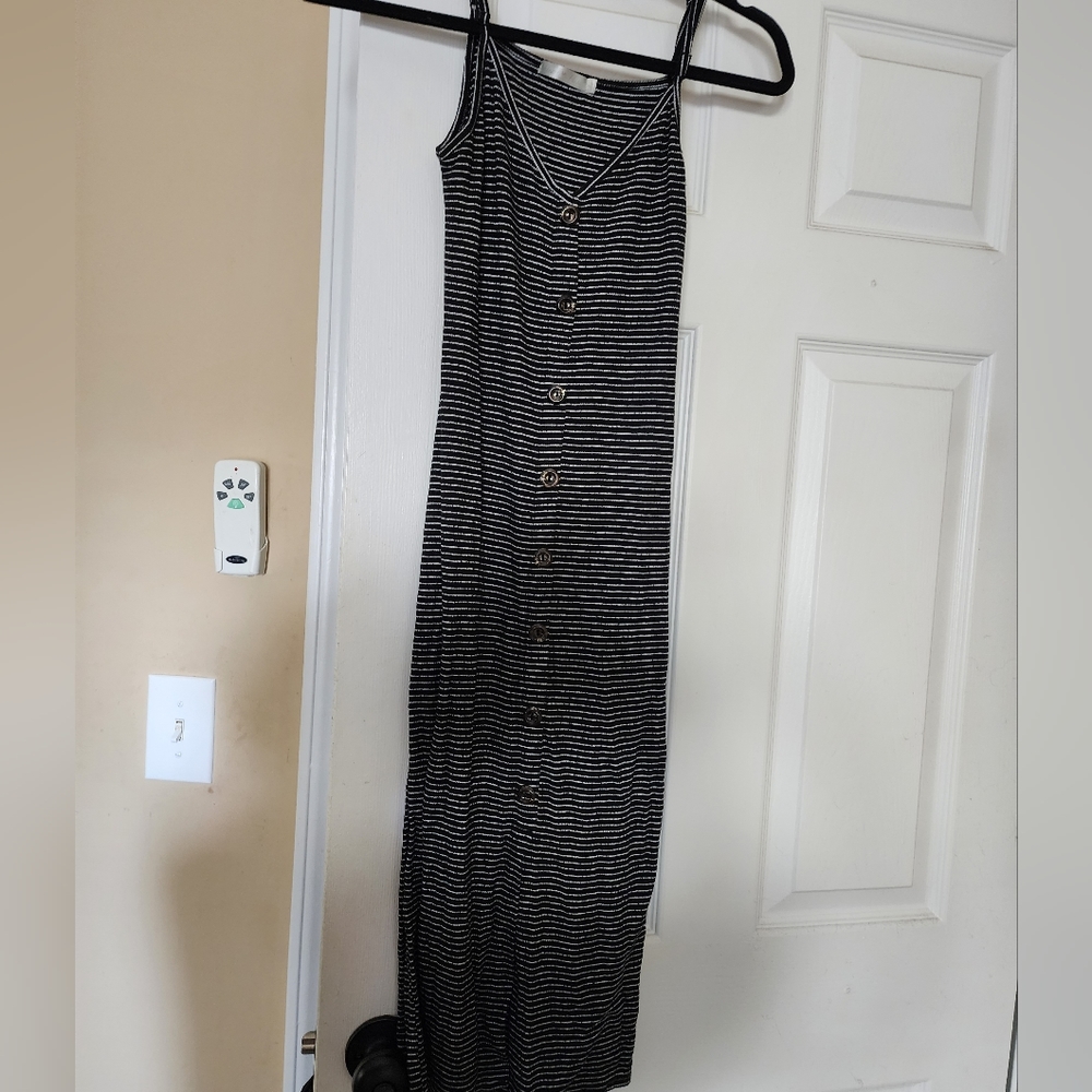 Black & White stripped dress
